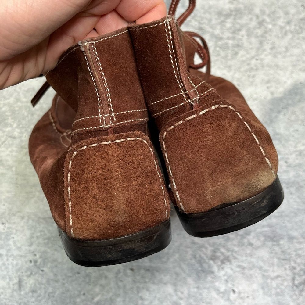John Varvatos Moc Toe Chukka Boots 9.5 - Picture 6 of 8